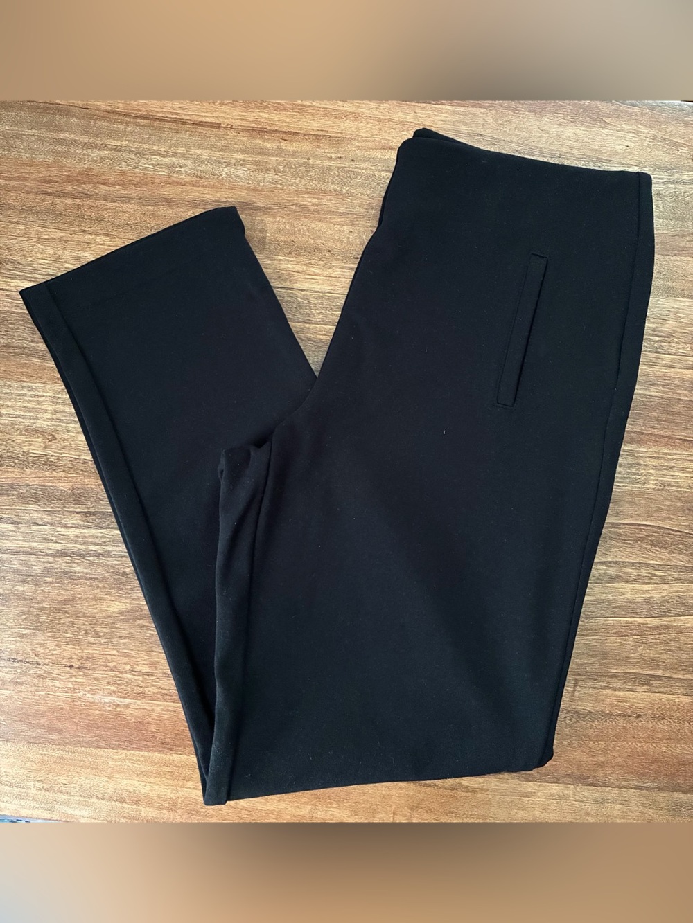 Chico’s So Slimming Juliet Slim Leg Black Ankle Pants Size 8 (Chico's size 1)